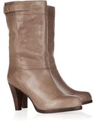 See By Chloé Kent Textured-leather Boots - Lyst