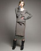 Donna Karan New York Stretch Double-layer Dress - Lyst