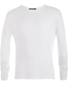 T By Alexander Wang Oversized Tee - Lyst