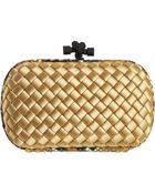 Bottega Veneta Knot Intrecciato Clutch - Lyst