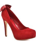 Dv By Dolce Vita Briar - Red Suede - Lyst