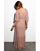 Twelfth Street Cynthia Vincent Tiered Gathered Dress - Lyst