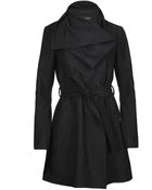 AllSaints Belamour Coat - Lyst
