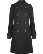 AllSaints Boni Coat - Lyst