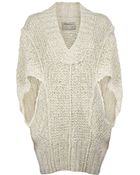 AllSaints Enez Jumper Dress - Lyst
