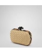 Bottega Veneta Resina Intrecciato Satin Python Knot - Lyst