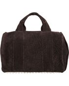 Alexander Wang Suede Rocco Duffle - Lyst