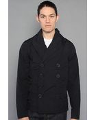 Spiewak The Birch Peacoat in Navy - Lyst
