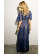 Twelfth Street Cynthia Vincent Tiered Gathered Dress - Lyst