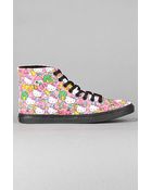 Vans The Sk8-hi D-lo Hello Kitty Sneaker in Black - Lyst