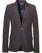 A.P.C. Gingham Sportcoat - Lyst