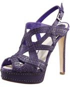 Dior Audance Studded Platform Sandal - Lyst