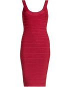Hervé Léger Bandage Dress - Lyst