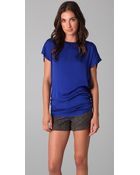 Alice + Olivia Open Back Dolman Tunic - Lyst