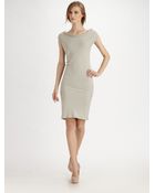 Donna Karan New York Wool Jersey Dress - Lyst