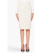 Marc Jacobs Wool Pencil Skirt - Lyst