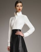 McQ by Alexander McQueen Hidden-placket Blouse - Lyst