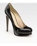 Nicholas Kirkwood Patent Leather Platform Pumps - Lyst