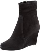Prada Wedge Ankle Boot - Lyst