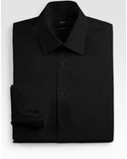 Boss Black Solid Dress Shirt - Lyst