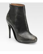 Maison Martin Margiela Vintage-inspired Leather Ankle Boots - Lyst