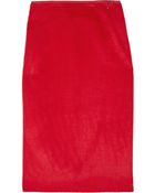Zero + Maria Cornejo Kana Wool-blend Pencil Skirt - Lyst