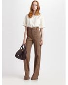 Marc By Marc Jacobs Roxy Herringbone Pants - Lyst
