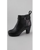 Swedish Hasbeens Jodhpur Booties - Lyst