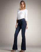 J Brand High-rise Flared Jeans - Lyst