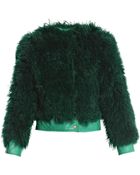 Diane von Furstenberg Funnelia Crop Coat - Lyst