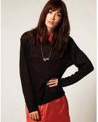 Cheap Monday Fine Gauge Seamed Knit - Lyst