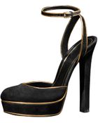 Gucci Huston Mary Jane Platform Pump - Lyst