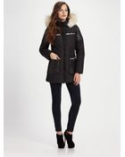 Erin Kleinberg Dasha Fur-trimmed Parka - Lyst
