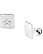 David Donahue Fleur De Lis Sterling Silver Cuff Links - Lyst