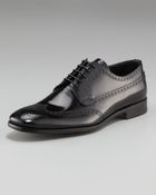 Prada Spazzolato Wing-tip - Lyst