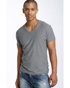 Diesel Tos Extra Trim Fit V-neck Slub T-shirt - Lyst