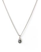 Mastoloni Tahitian Pearl Pendant Necklace - Lyst