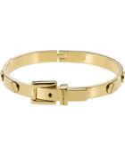 MICHAEL Michael Kors Astor Buckle Bangle - Lyst
