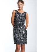 Pisarro Nights Drape Back Paillette Dress - Lyst