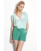 Rory Beca Loma Colorblock Silk Romper - Lyst