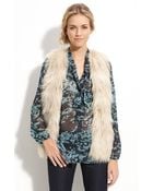 Juicy Couture Polar Faux Fur Vest - Lyst