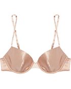 Rituel By Carine Gilson Stretch Silk-satin Molded Bra - Lyst