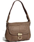 B. Makowsky Billie Front Flap Shoulder Bag - Lyst