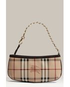 Burberry Check Print Mini Shoulder Bag - Lyst