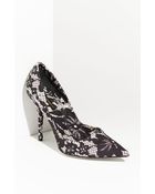 Dolce & Gabbana Lace Print Pump - Lyst