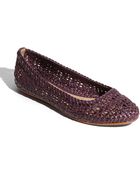 Frye Emma Ballet Flat - Lyst