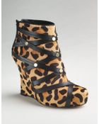 House Of Harlow Ava Wedge Booties - Lyst