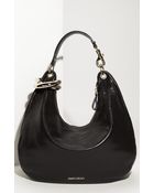 Jimmy Choo Solar Calf - Large Calfskin Leather Hobo - Lyst