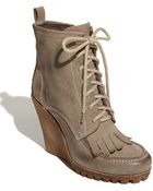 Sophya Wedge Boot - Lyst