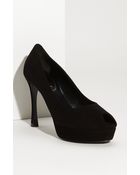 Saint Laurent Palais 80 Pump - Lyst